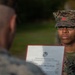 U.S. Marines receive promotions in Sweden