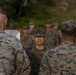 U.S. Marines receive promotions in Sweden