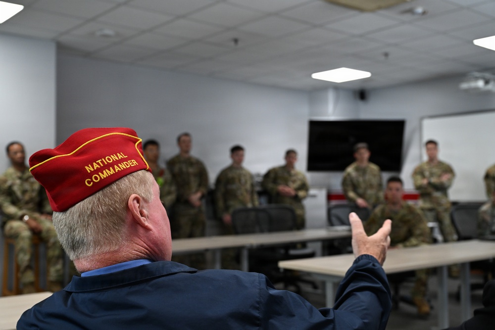 American Legion National Commander experiences 31 FW mission
