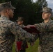 U.S. Marines receive promotions in Sweden