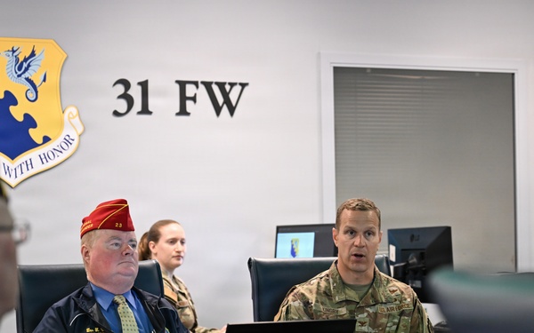 American Legion National Commander experiences 31 FW mission