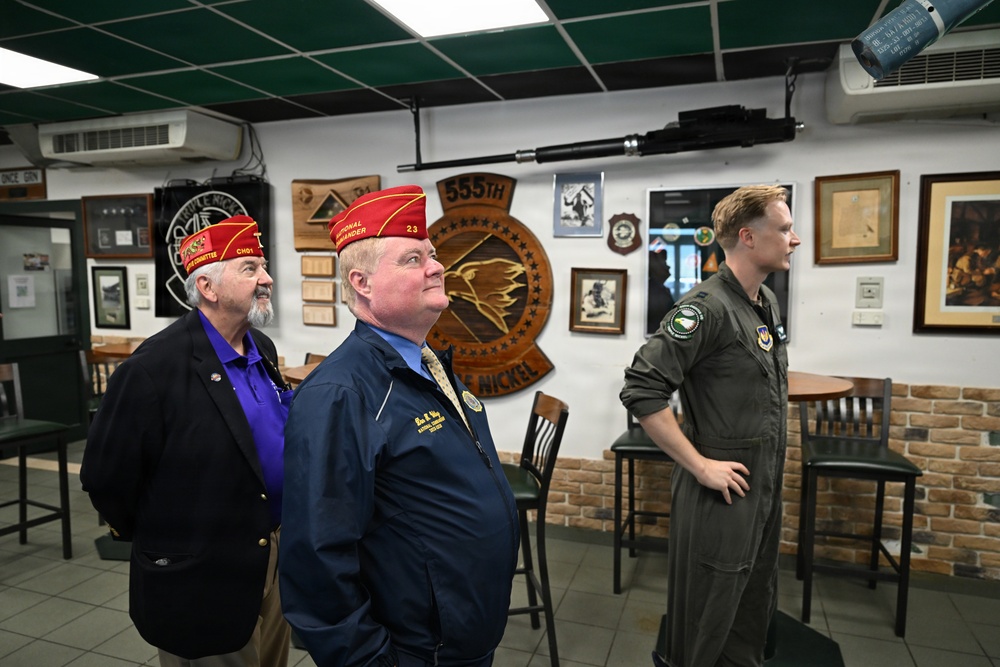American Legion National Commander experiences 31 FW mission