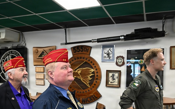 American Legion National Commander experiences 31 FW mission
