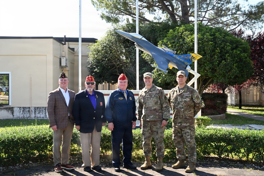American Legion National Commander experiences 31 FW mission