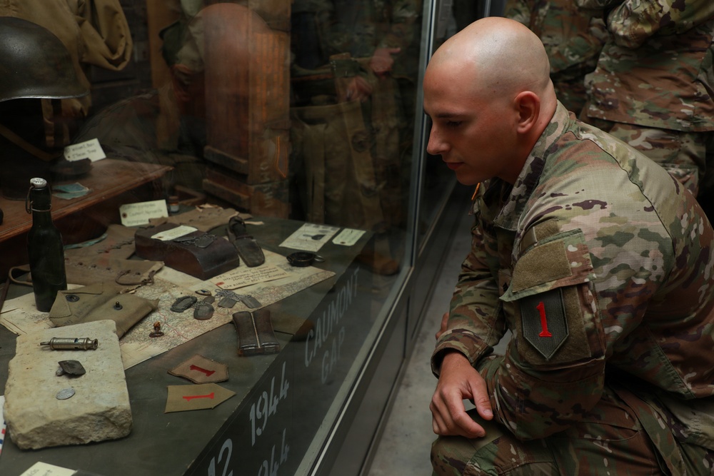 Big Red One Soldiers Retrace the Path of D-Day During Normandy Staff Ride