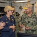 VCNO Visits USS Nitze