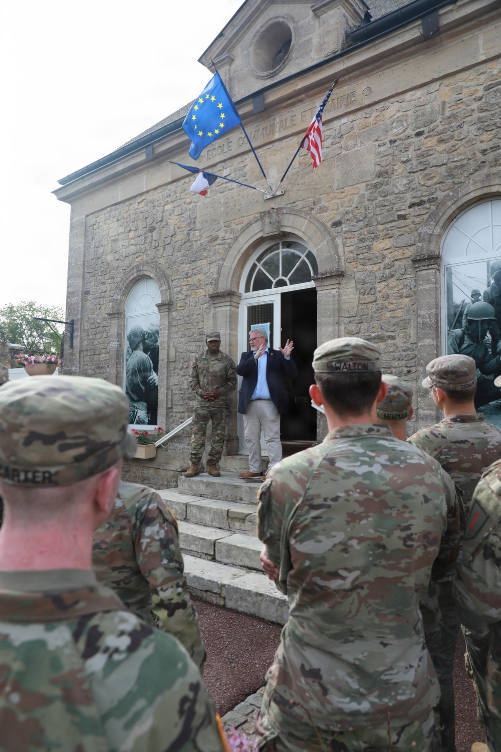 Big Red One Soldiers Retrace the Path of D-Day During Normandy Staff Ride