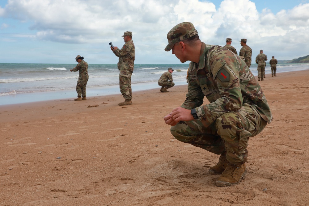 Big Red One Soldiers Retrace the Path of D-Day During Normandy Staff Ride