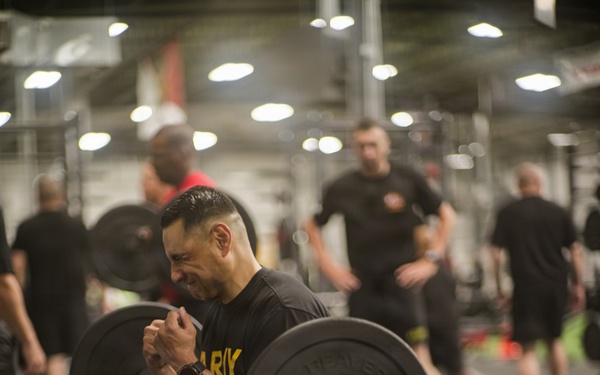 AMC CSM Garza visits Fort Riley