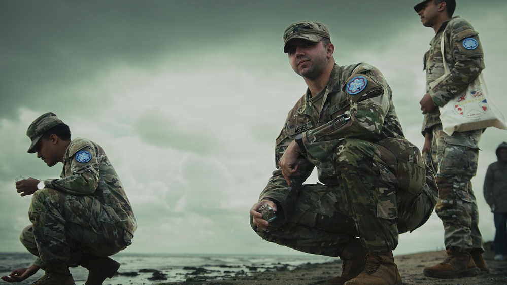 207th MIB(T) Soldiers conduct cultural visit to Utah Beach D-Day Landing Memorial and Monument