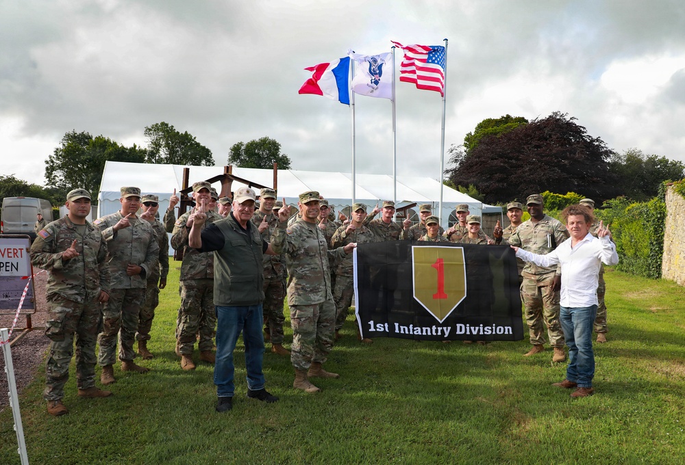 Big Red One Soldiers Retrace the Path of D-Day During Normandy Staff Ride