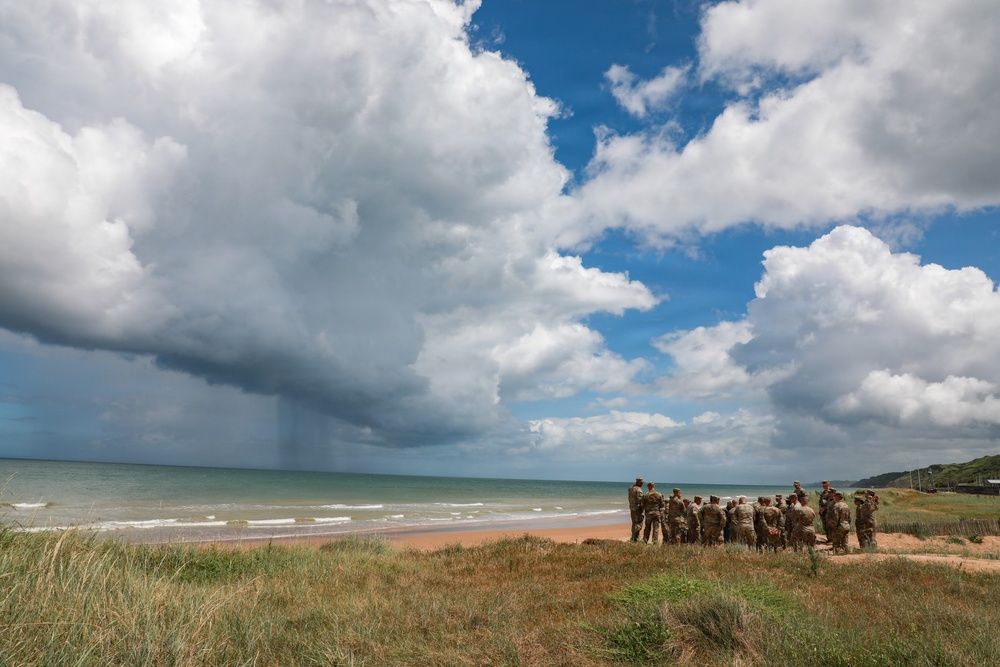 Big Red One Soldiers Retrace the Path of D-Day During Normandy Staff Ride