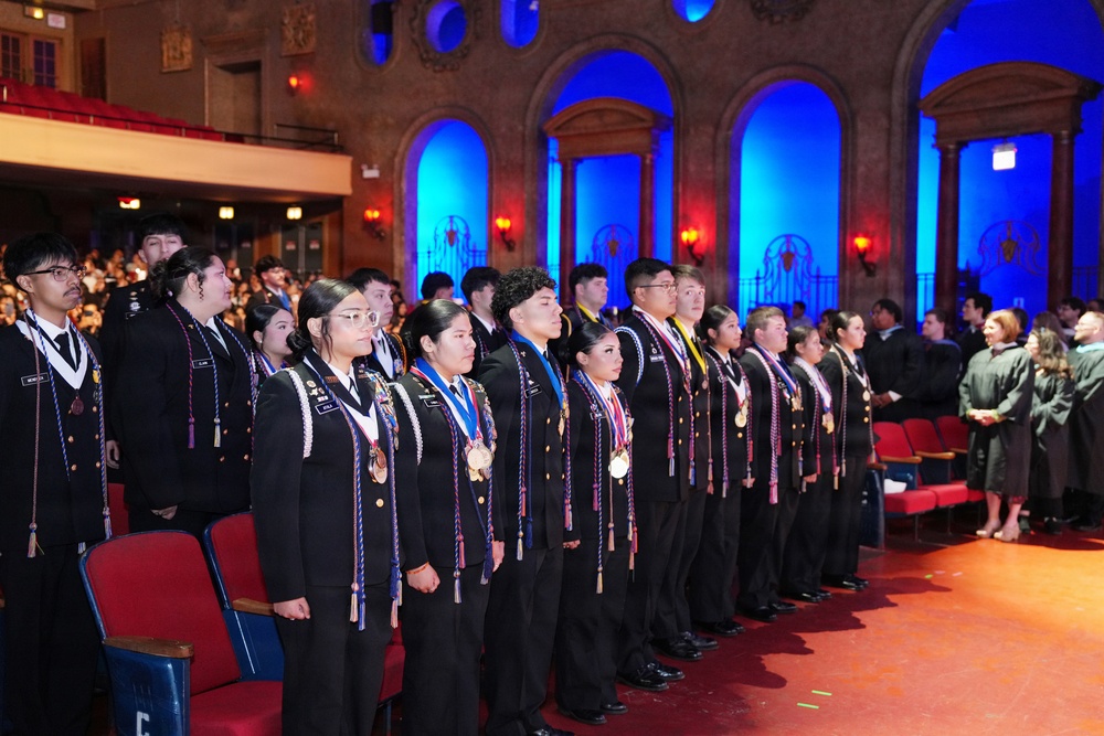 Underway on Purpose: Rickover Naval Academy’s Class of 2026 graduates with $11 million in scholarships, military commitments and a charge to lead