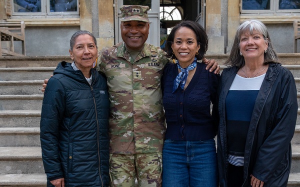 1st Infantry Division Soldiers Visit Normandy Institute Ahead of D-Day Commemoration