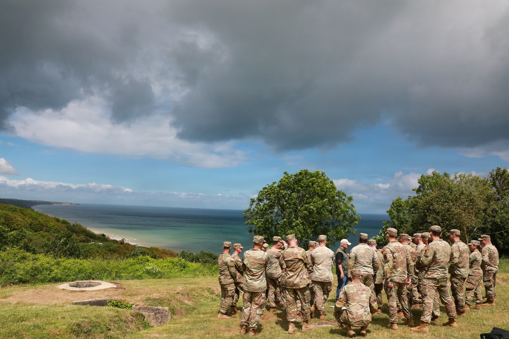 Big Red One Soldiers Retrace the Path of D-Day During Normandy Staff Ride