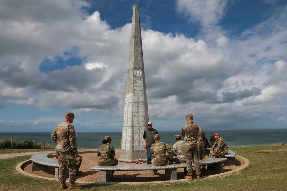 Big Red One Soldiers Retrace the Path of D-Day During Normandy Staff Ride