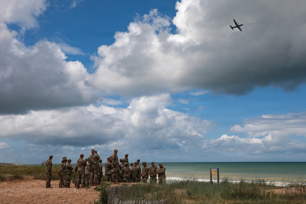 Big Red One Soldiers Retrace the Path of D-Day During Normandy Staff Ride