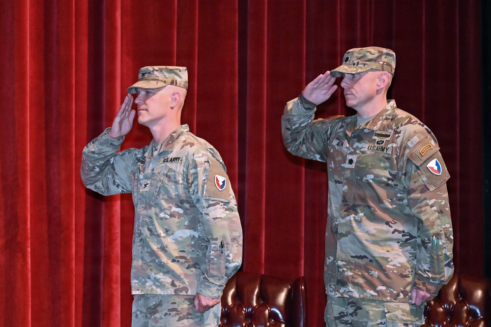 410th Contracting Brigade activation ceremony for the Theater Contracting Center – Americas