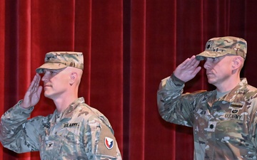 410th Contracting Brigade activation ceremony for the Theater Contracting Center – Americas