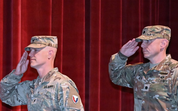 410th Contracting Brigade activation ceremony for the Theater Contracting Center – Americas