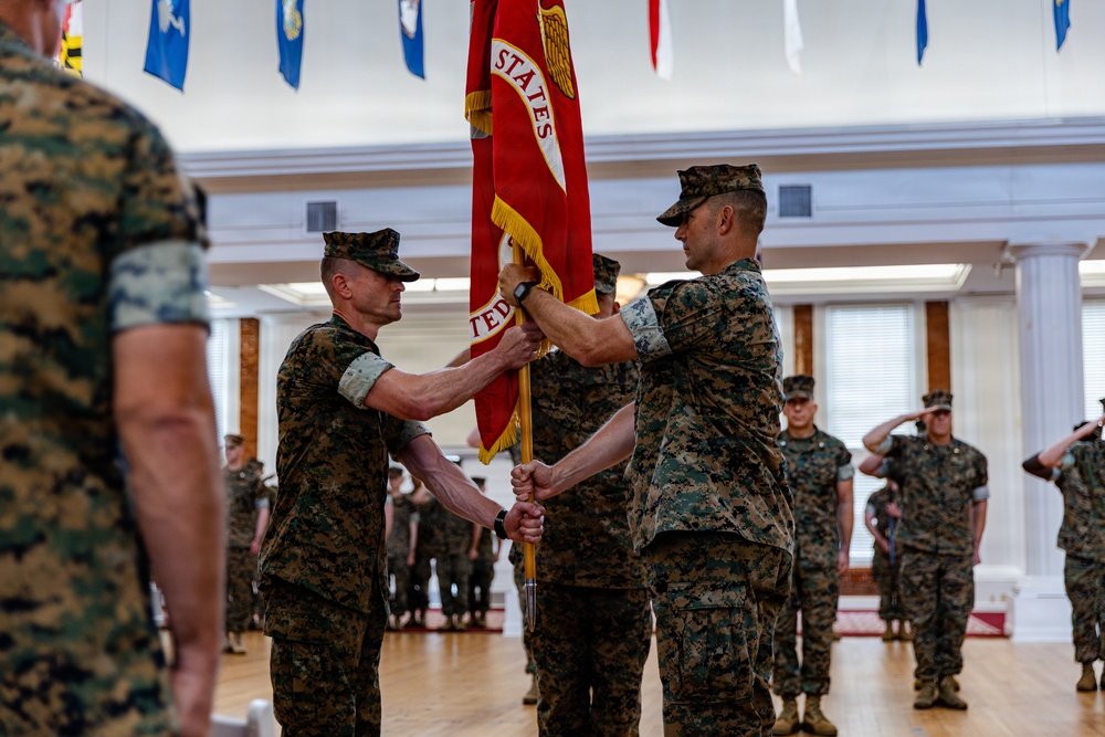 Weapons and Field Training Battalion Change of Command
