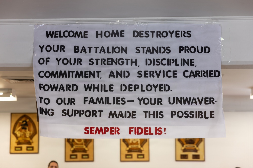 22nd MEU (SOC) returns home from deployment