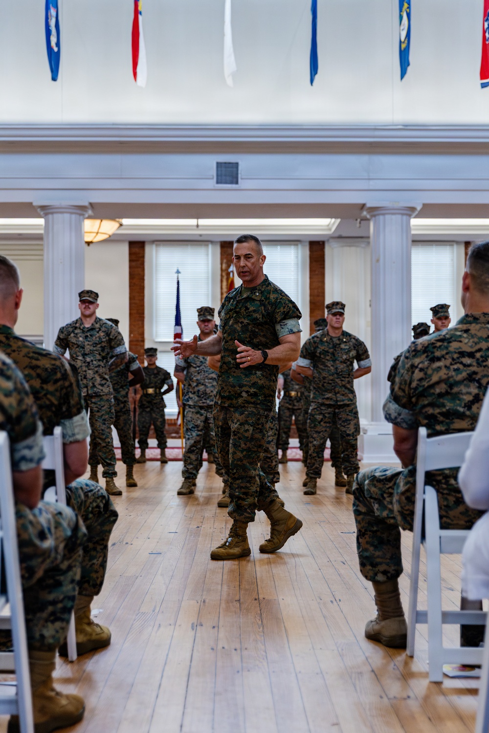 Weapons and Field Training Battalion Change of Command