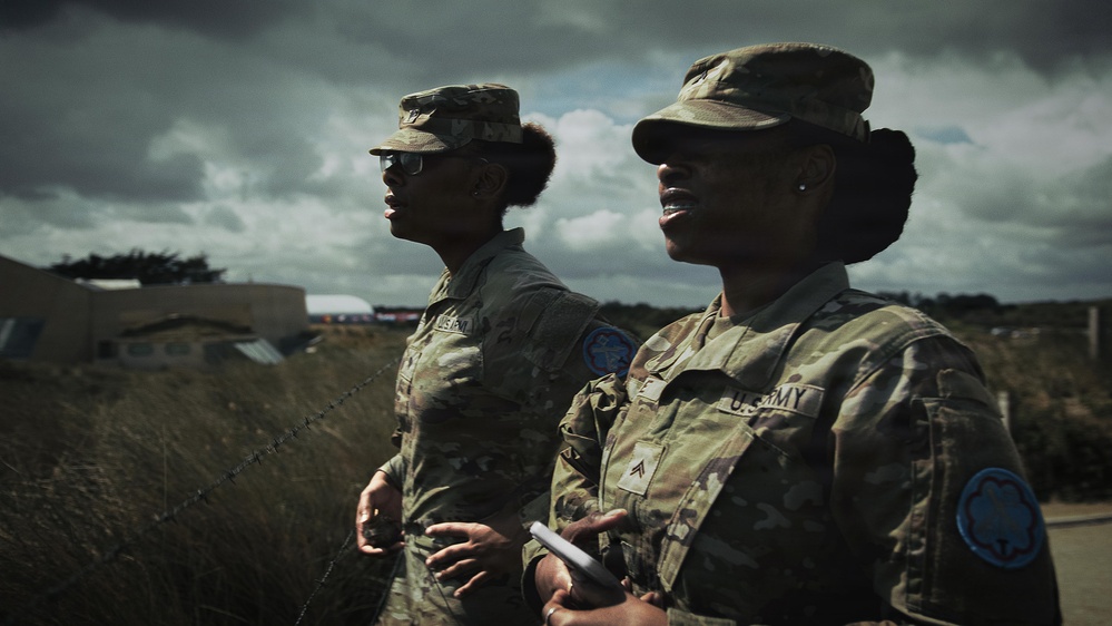 207th MIB(T) Soldiers conduct cultural visit to Utah Beach D-Day Landing Memorial and Monument