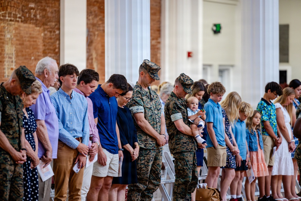 Weapons and Field Training Battalion Change of Command