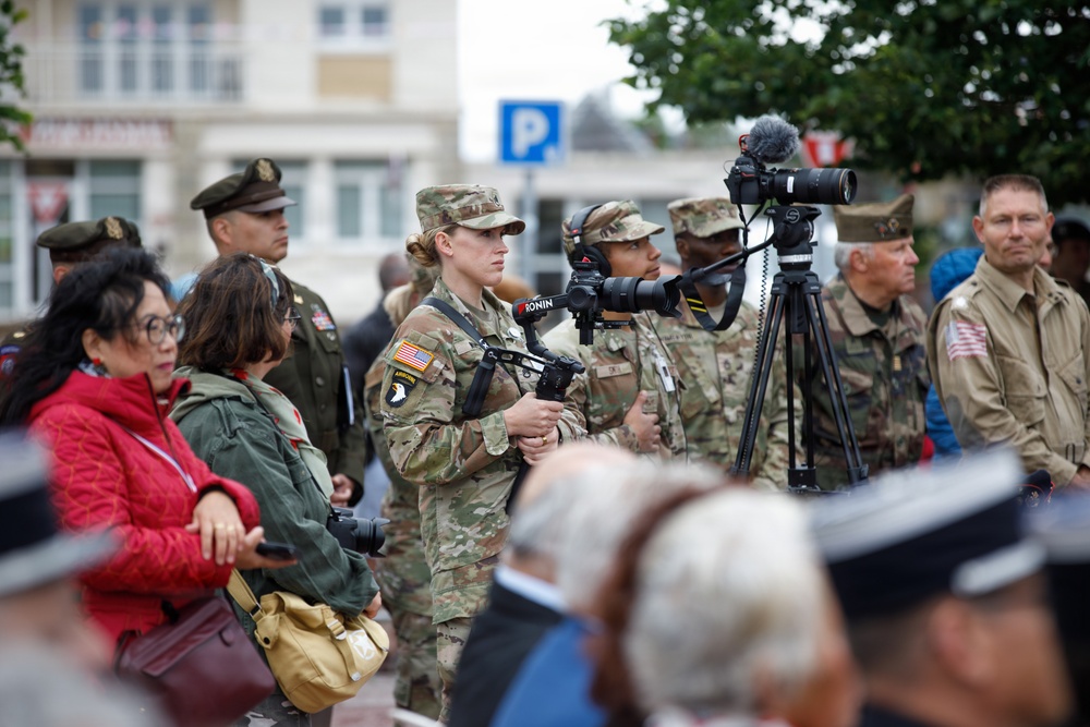 82nd ANNIVERSARY OF D-DAY: General Eisenhower Memorial Ceremony