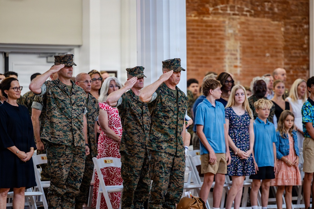 Weapons and Field Training Battalion Change of Command