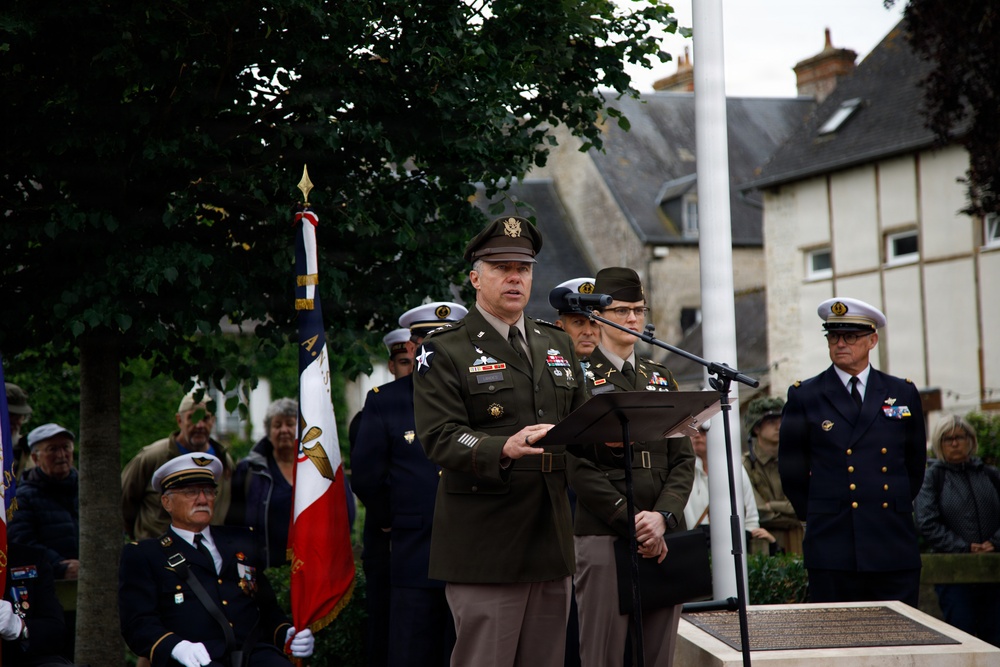 82nd ANNIVERSARY OF D-DAY: General Eisenhower Memorial Ceremony
