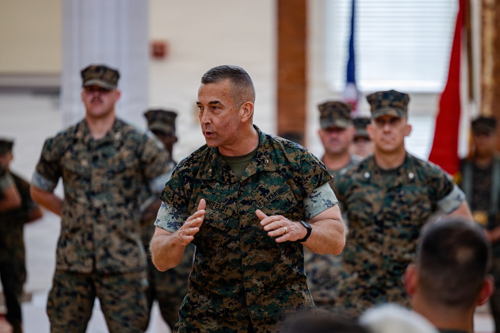 Weapons and Field Training Battalion Change of Command