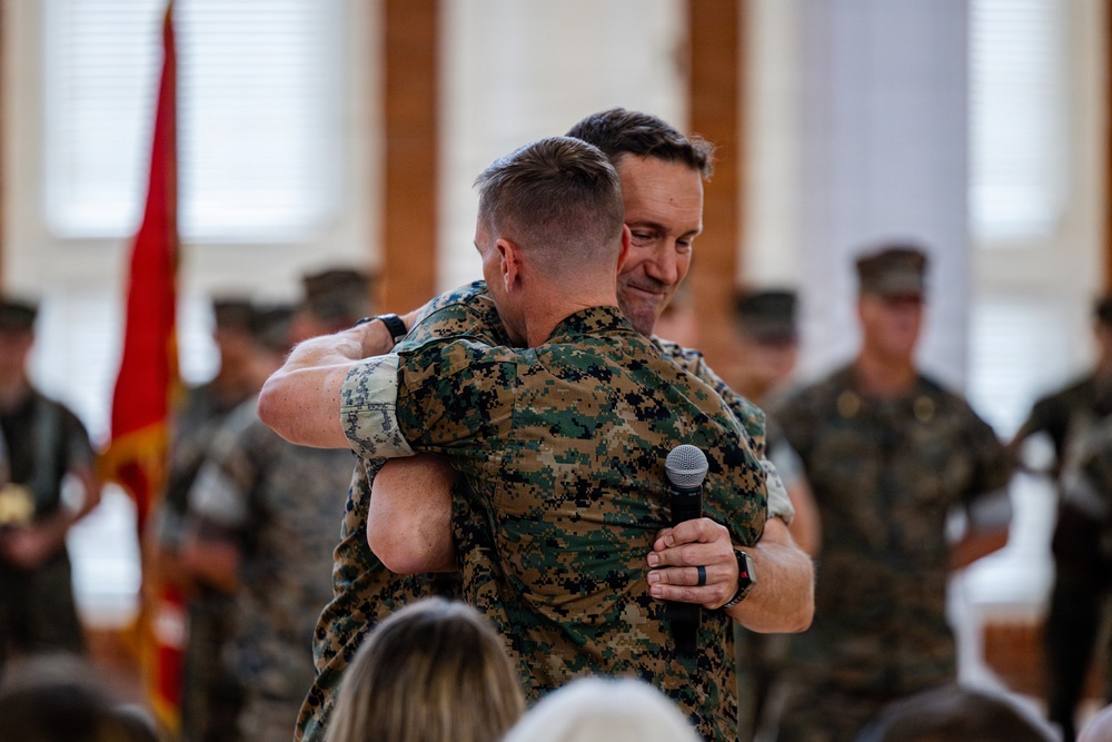Weapons and Field Training Battalion Change of Command