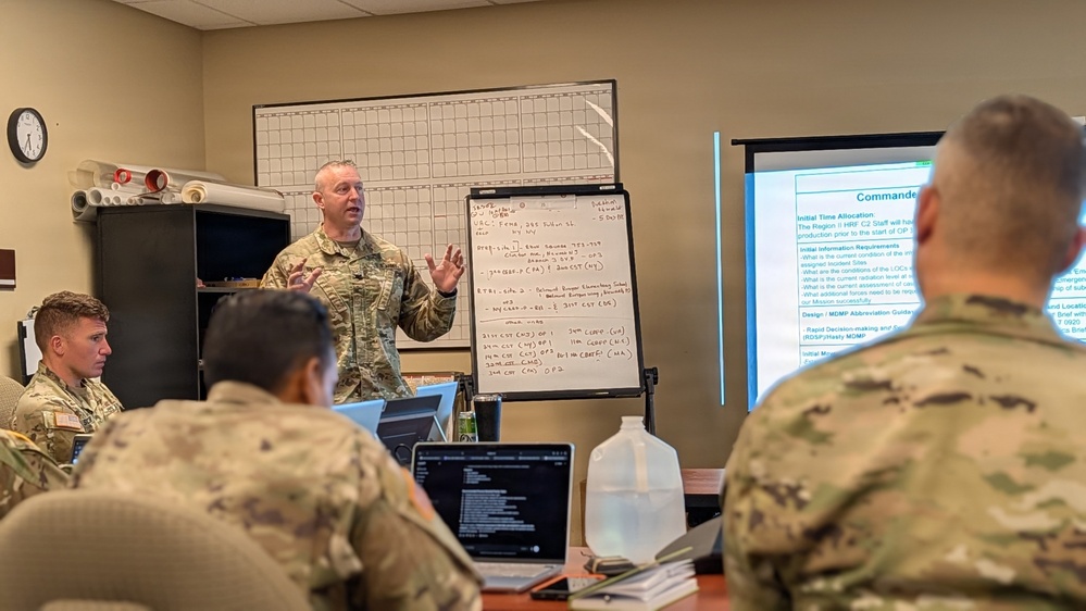 NY &amp; NJ National Guard Conduct Homeland Response Force Evaluation