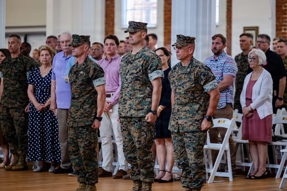 Weapons and Field Training Battalion Change of Command