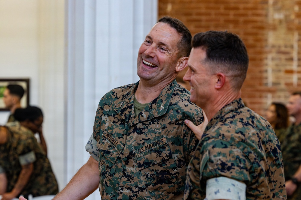 Weapons and Field Training Battalion Change of Command