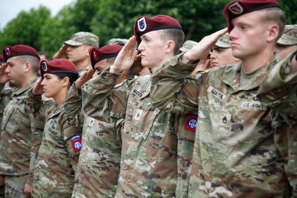 82nd ANNIVERSARY OF D-DAY: General Eisenhower Memorial Ceremony