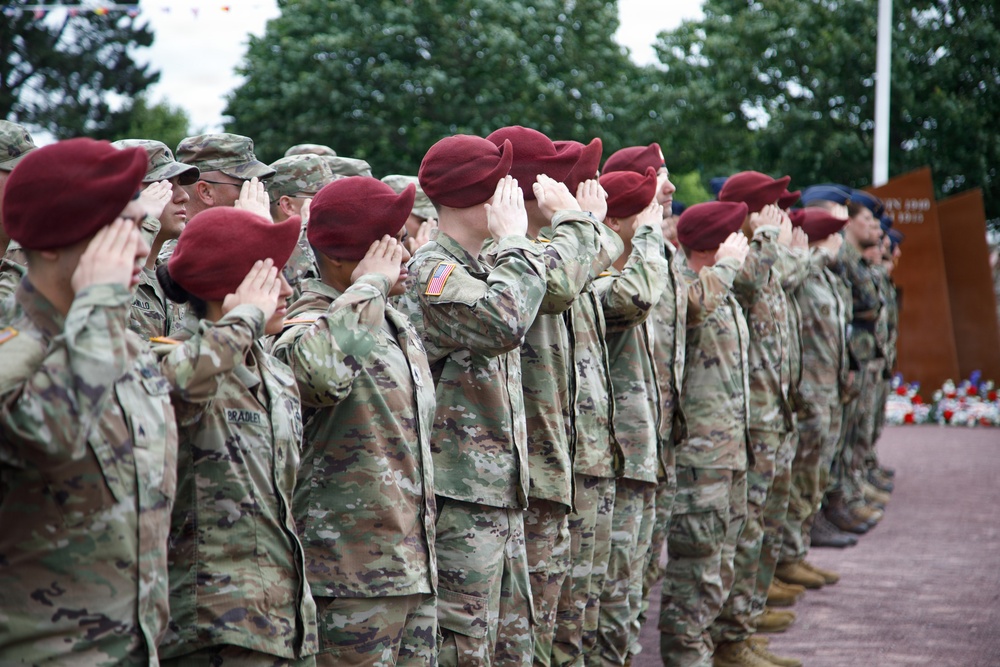 82nd ANNIVERSARY OF D-DAY: General Eisenhower Memorial Ceremony