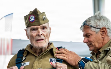 Retired Army CPT Jack Wingate D-Day 82 Jump