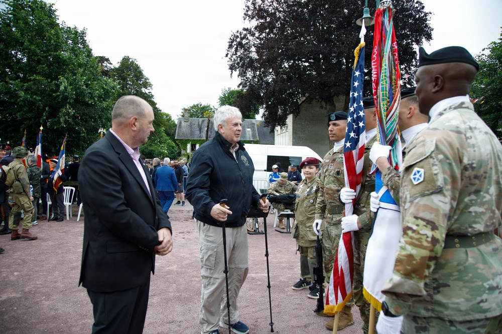 82nd ANNIVERSARY OF D-DAY: General Eisenhower Memorial Ceremony