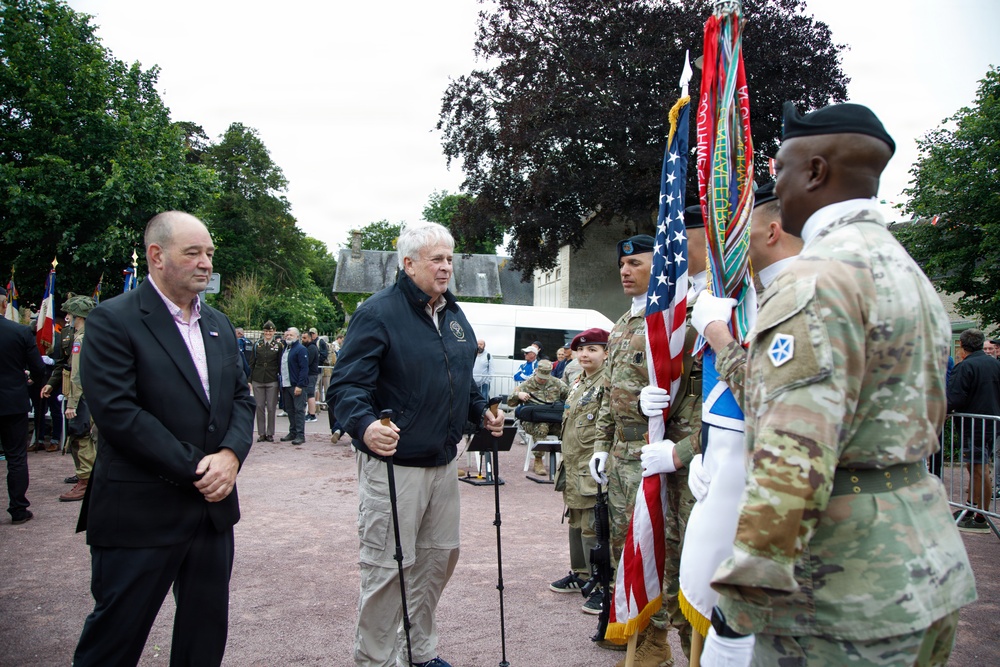 82nd ANNIVERSARY OF D-DAY: General Eisenhower Memorial Ceremony
