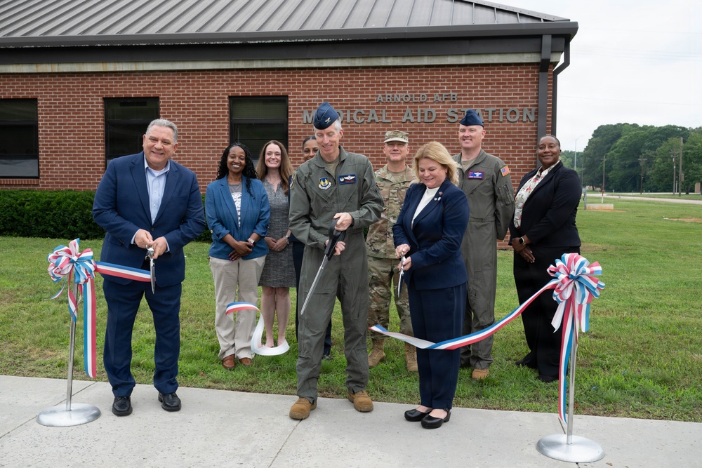 AEDC, VA cut ribbon on clinic expansion