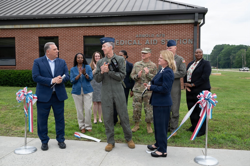 AEDC, VA cut ribbon on clinic expansion