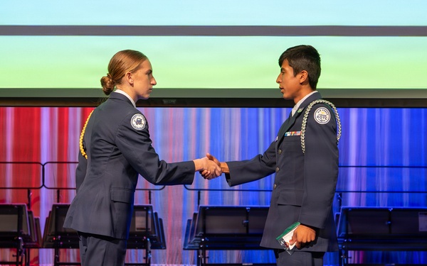 Junior ROTC cadets pinned to lead, cleared to soar