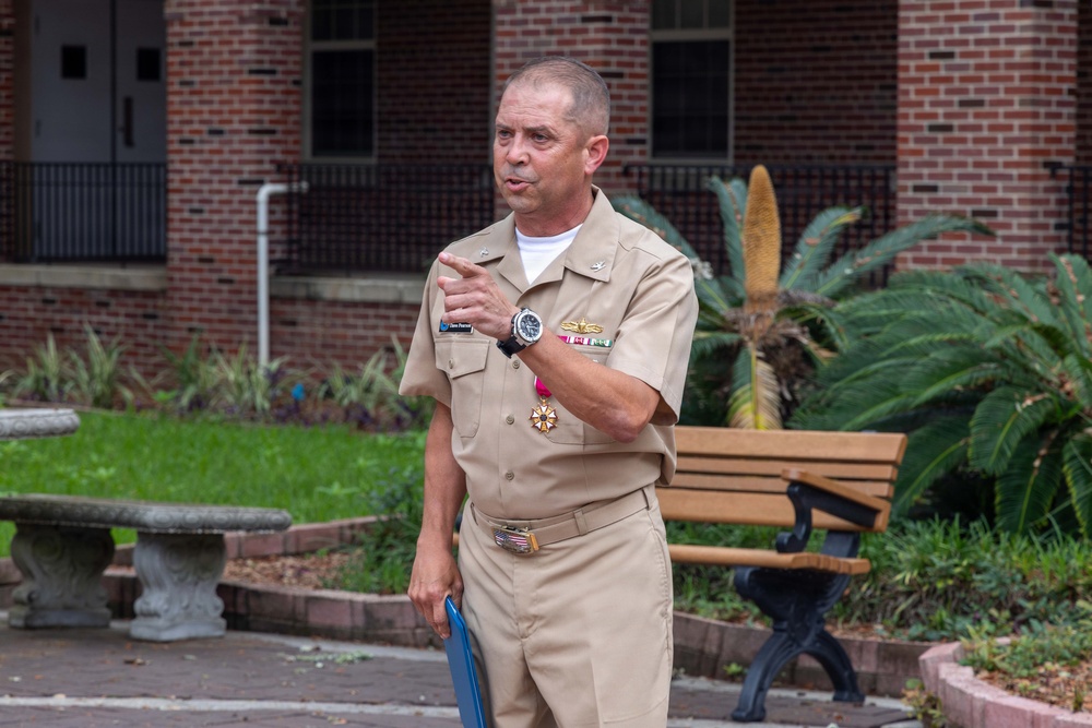 NETC Holds Retirement Ceremony Honoring 40 Years of Service