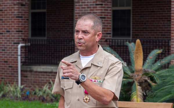 NETC Holds Retirement Ceremony Honoring 40 Years of Service