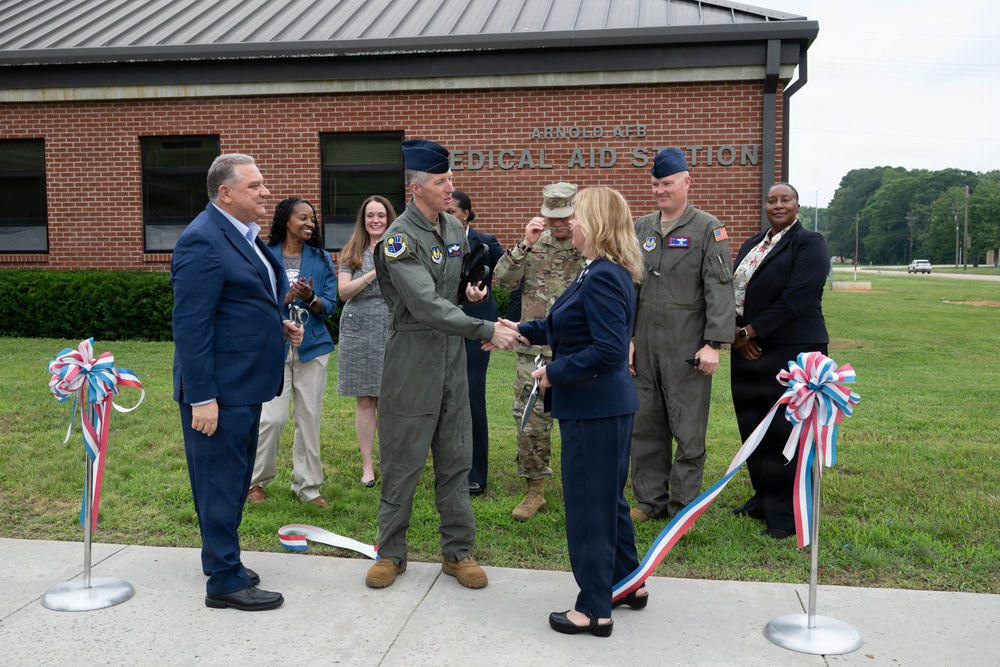 AEDC, VA cut ribbon on clinic expansion