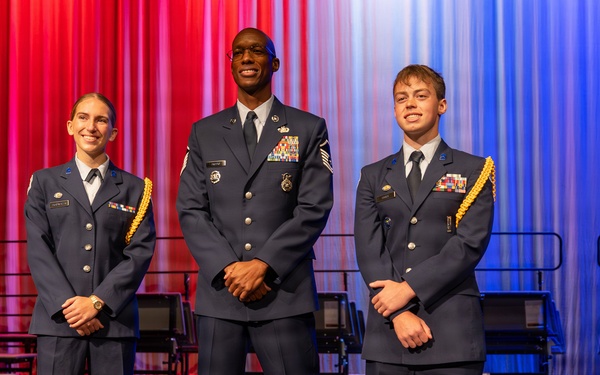 Junior ROTC cadets pinned to lead, cleared to soar