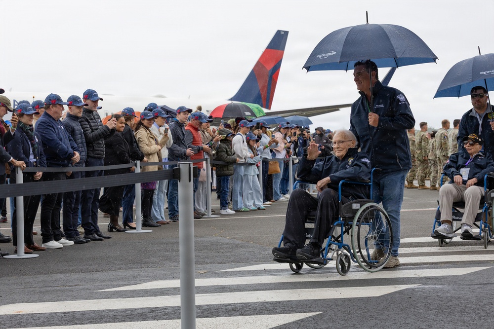 WWII Veterans arrive in Normandy for D-Day 82 Commemorations